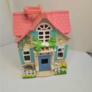 Fisher Price Country Cottage Sweet Streets Loving Family Doll House Mattel 2000